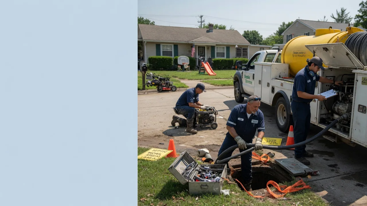 Septic Tank Pumping in Mount Tabor, NJ near me